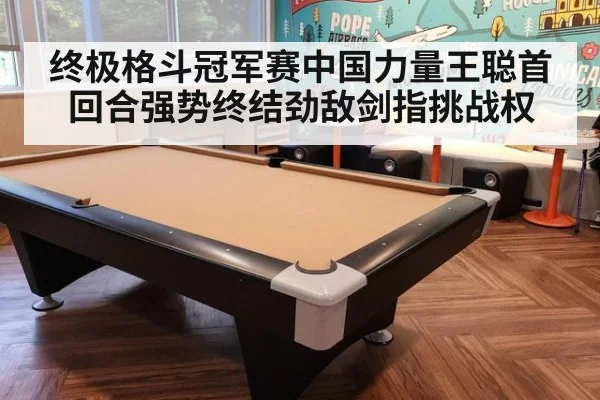 终极格斗冠军赛中国力量王聪首回合强势终结劲敌剑指挑战权